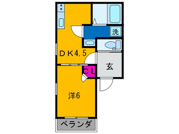 レーブル・メゾン住吉大社の物件間取画像